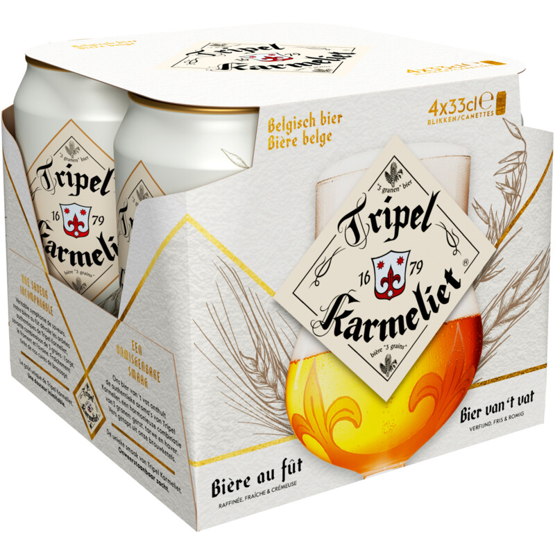 Een afbeelding van Tripel Karmeliet Speciaalbier 4-pack