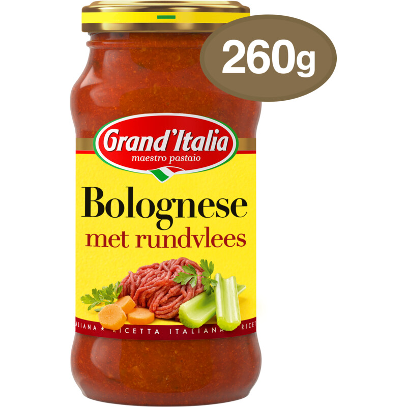 Een afbeelding van Grand' Italia Bolognese met rundvlees