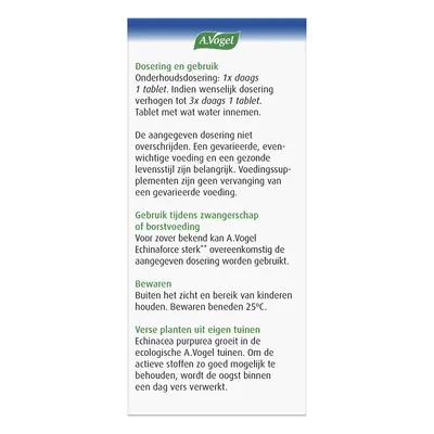 pdp-image-A.Vogel Echinaforce sterk** tabletten