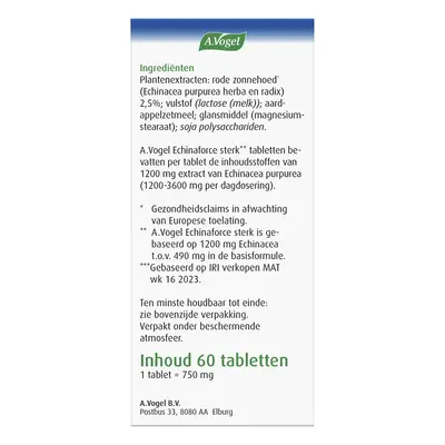 pdp-image-A.Vogel Echinaforce sterk** tabletten