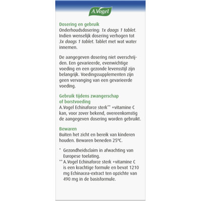 pdp-image-A.Vogel Echinaforce sterk** + vitamine C