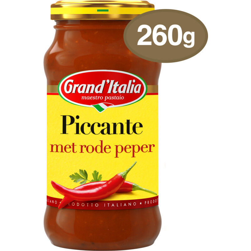 Een afbeelding van Grand' Italia Piccante met rode peper