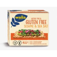 Een afbeelding van Wasa Sesame & sea salt glutenvrij