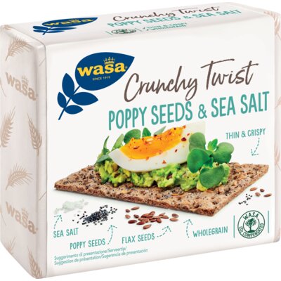 pdp-image-Wasa Crunchy twist poppy seeds & sea salt