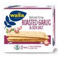 Een afbeelding van Wasa Delicate crisp roasted garlic & sea salt