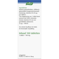 Een afbeelding van A.Vogel Vitamine d3 25 mcg tabletten plantaardig