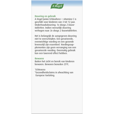 pdp-image-A.Vogel Echinaforce junior + vitamine c kauwtab
