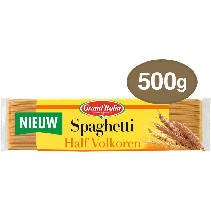 Een afbeelding van Grand' Italia Spaghetti half volkoren