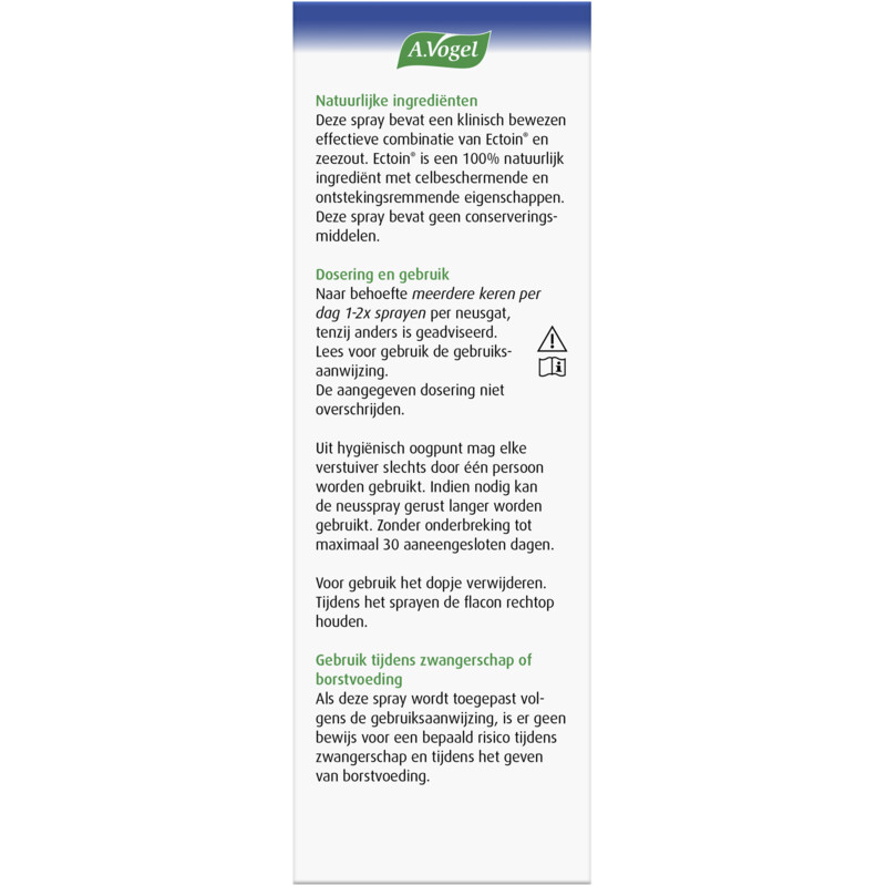 Een afbeelding van A.Vogel Pollinosan hooikoorts neusspray
