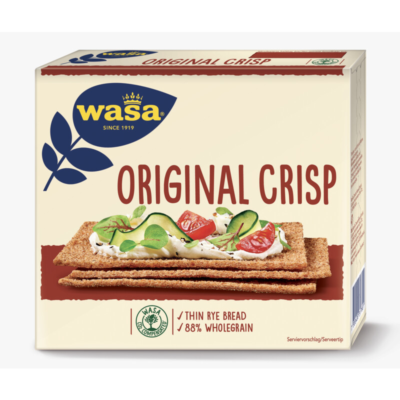 Een afbeelding van Wasa Original crisp