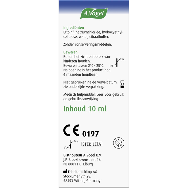 Een afbeelding van A.Vogel Oogdruppels ontstoken ogen