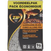 Een afbeelding van Zip Aanmaakblokjes voordeelpak bel
