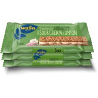 Een afbeelding van Wasa Sandwich sour cream & onion