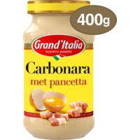 Grand' Italia Carbonara met pancetta