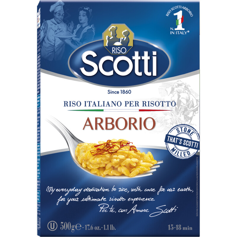 Een afbeelding van Riso Scotti Arborio risotto