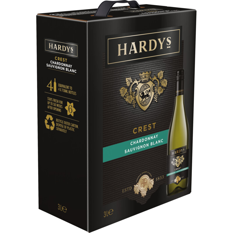 Een afbeelding van Hardys Wit wijntap