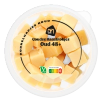 AH Goudse kaasblokjes oud 48+