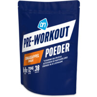 Een afbeelding van AH Pre-workout poeder sinaasappel smaak