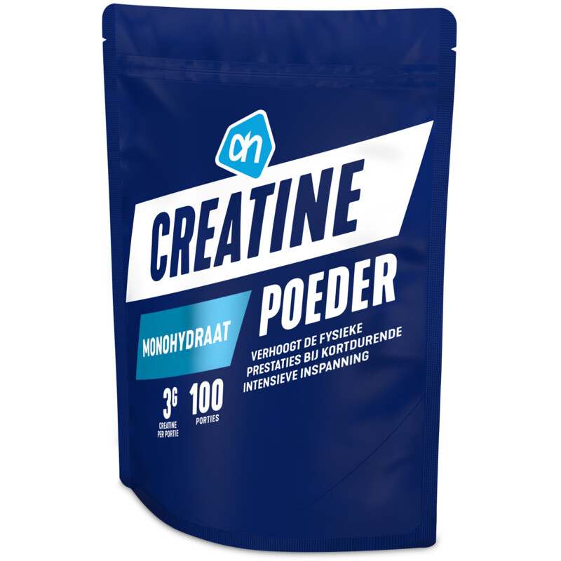 Een afbeelding van AH Creatine poeder