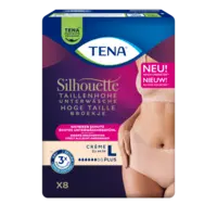 Tena Silhouette plus high waist crème L