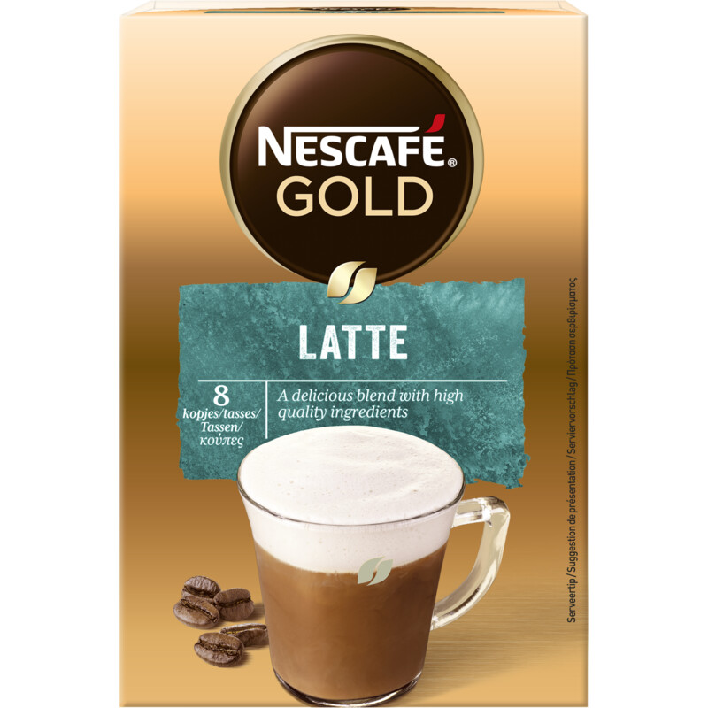 Een afbeelding van Nescafé Latte macchiato oploskoffie