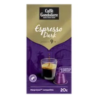 Caffè Gondoliere Espresso dark capsules