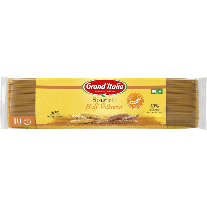 Een afbeelding van Grand' Italia Spaghetti half volkoren