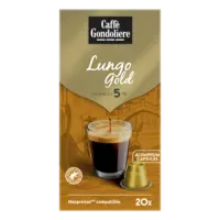 Caffè Gondoliere Lungo gold capsules
