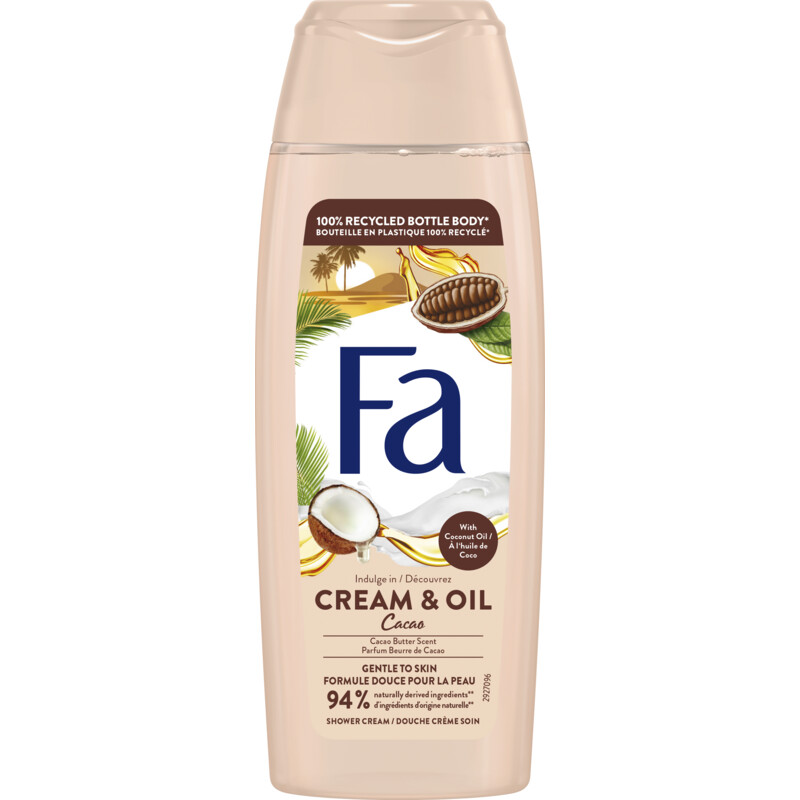 Een afbeelding van Fa Cream & oil cacaobutter cocos douchegel