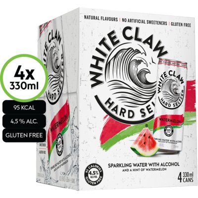 pdp-image-White claw Hard seltzer watermelon 4-pack