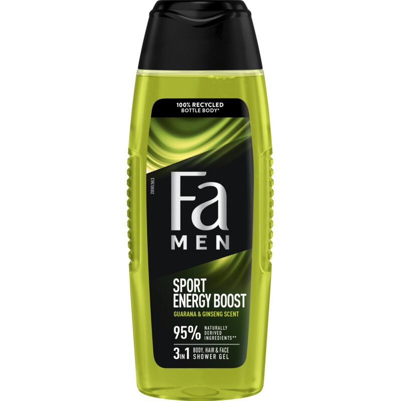 Een afbeelding van Fa Men sport energy boost douchegel
