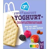 Een afbeelding van AH Fruitbiscuit yoghurt bosvruchtensmaak