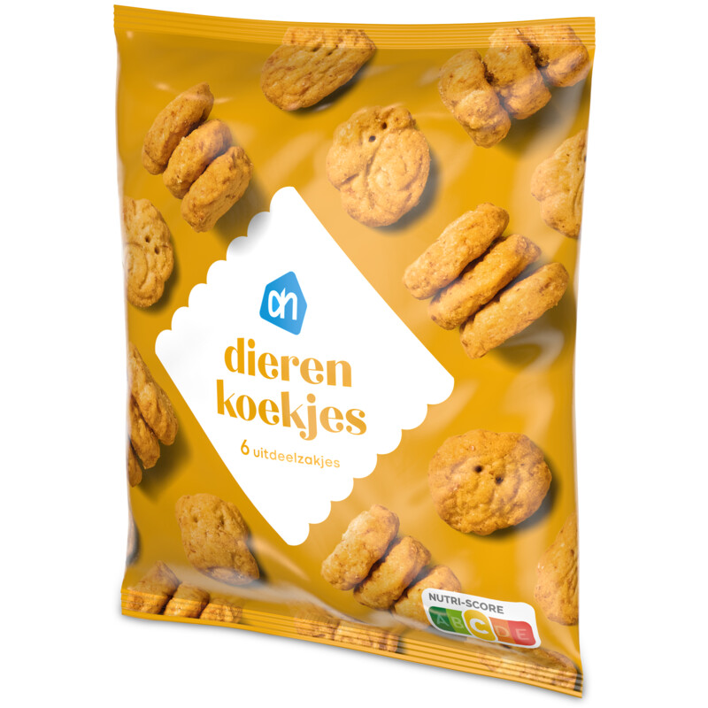 Een afbeelding van AH Dierenkoekjes uitdeelzakjes