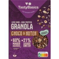 Een afbeelding van TastyBasics High Protein Granola Choco