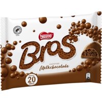 Een afbeelding van Bros Mini melkchocolade uitdeelzak