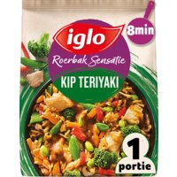 Een afbeelding van Iglo Roerbak sensatie kip teriyaki