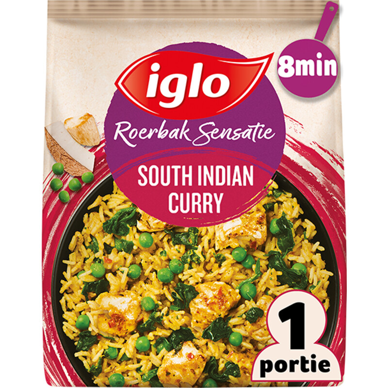 Een afbeelding van Iglo Roerbaksensatie south Indian curry