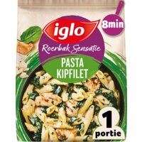 Een afbeelding van Iglo Roerbaksensatie pasta kipfilet boursin