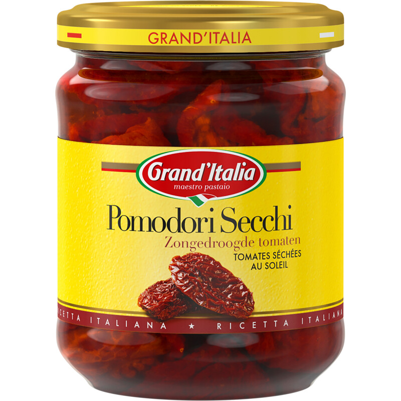 Een afbeelding van Grand' Italia Pomodori secchi zongedroogde tomaten