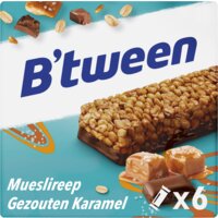 Een afbeelding van Hero B'tween mueslireep gezouten karamel