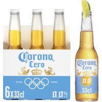 Een afbeelding van Corona Cero 0.0 alcoholvrij bier 6-pack