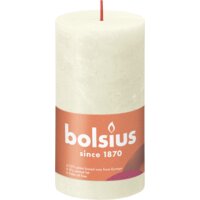 Een afbeelding van Bolsius Rustieke kaars ivoor 13cm