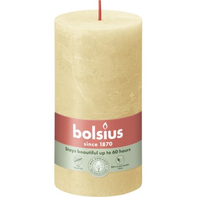 pdp-image-Bolsius Rustieke kaars beige 13cm