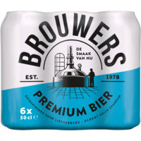 Een afbeelding van Brouwers Premium bier 6-pack