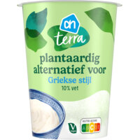 Een afbeelding van AH Terra Plantaardig alternatief yoghurt Grieks