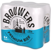Een afbeelding van Brouwers Premium bier 6-pack