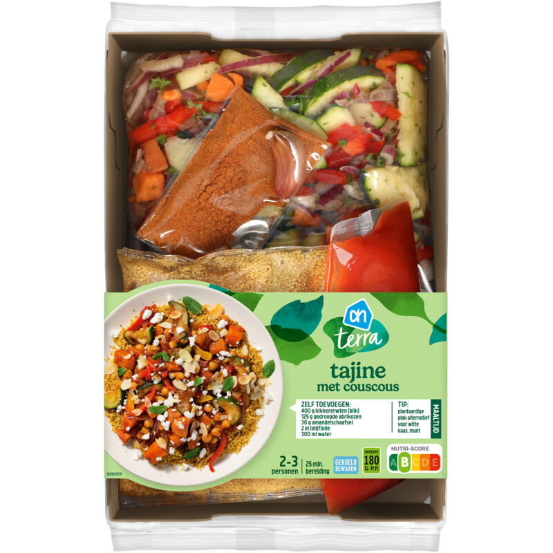 AH Terra Plantaardige gesneden verspakket tajine bestellen Albert Heijn