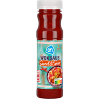 Een afbeelding van AH Chinese sweet & sour woksaus