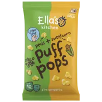 Ella's kitchen Puff pops erwt + mais 10m+