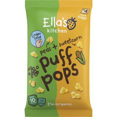 pdp-image-Ella's kitchen Puff pops erwt + mais 10m+